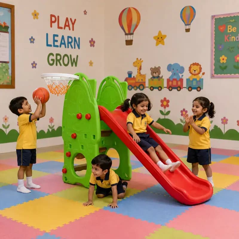 Bright Safe Play Area