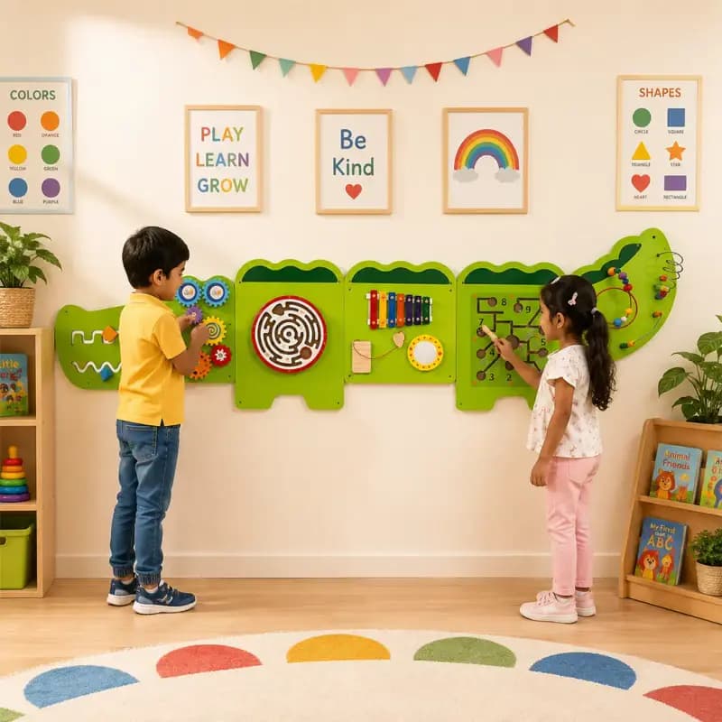 Interactive Wooden Learning Blocks